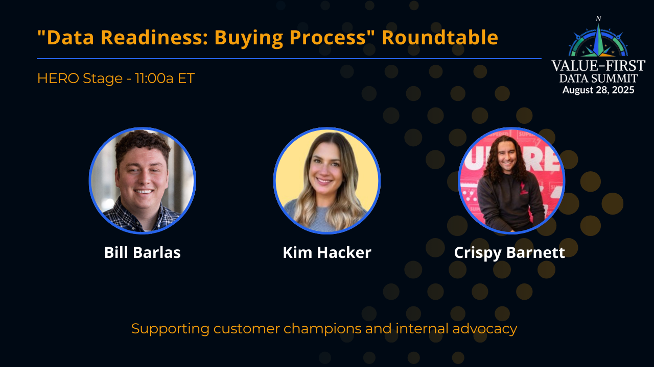 Stage 4 (HERO) Data Summit Roundtable: "Data Readiness: Buying Process"